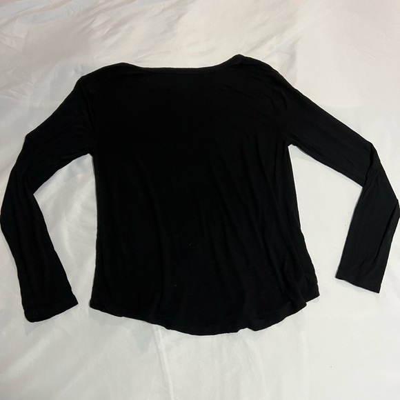 American Eagle Soft and Sexy Black Long-Sleeve - Picture 2 of 4